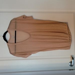 Extra loose styled thin linen style top by Babaton (Aritzia)